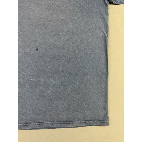 Rare Vintage Y2K Nike Swoosh Faded Thrashed Navy Blue XL Shirts Sports Hype Gym - Picture 6 of 13